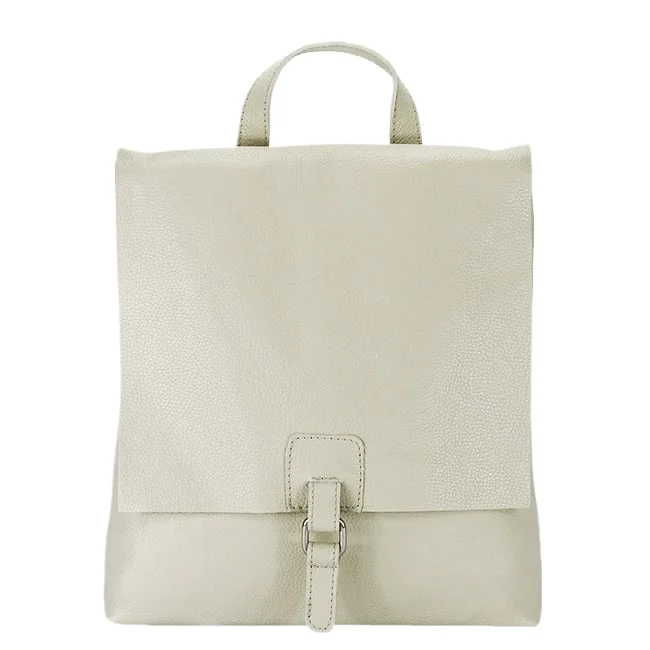 Rucsac 2 in 1 crem din piele naturala 5974-28 M11