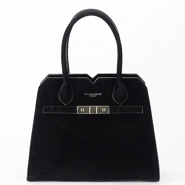 Geanta neagra FloraCo Paris F7510 M9