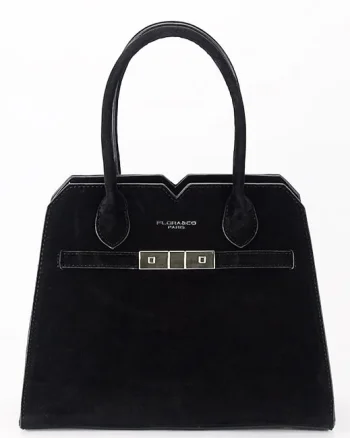 Geanta neagra FloraCo Paris F7510 M9