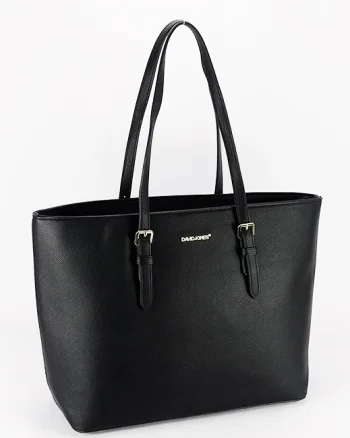 Geanta neagra David Jones de talie mare CM6738-3 M13