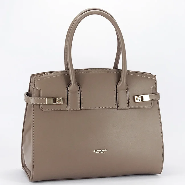 Geanta maro taupe de talie mare DHJ818-2 16