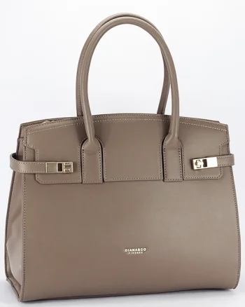 Geanta maro taupe de talie mare DHJ818-2 16