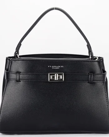 Geanta neagra dama FloraCo Paris F8541 14