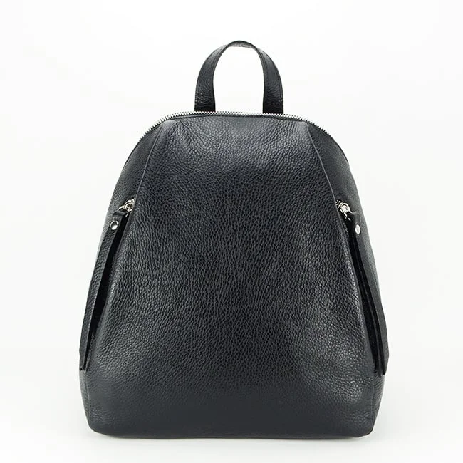 Rucsac negru din piele naturala 1506 121