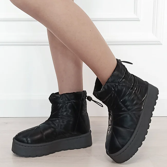 Ghete impermeabile negre DAV8651 112