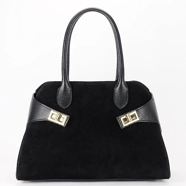 Geanta neagra din piele naturala 1895 130