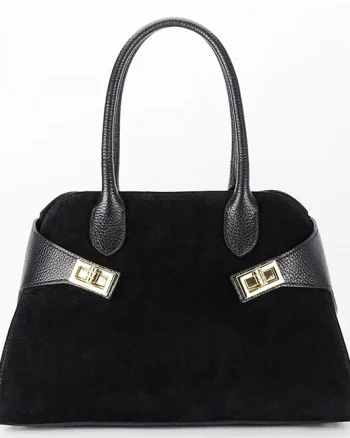 Geanta neagra din piele naturala 1895 130