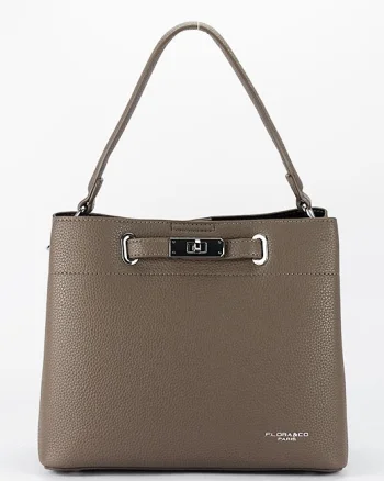 Geanta maro taupe medie FloraCO Paris F8510 M3