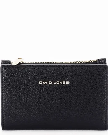 Portofel negru David Jones Paris P150 05