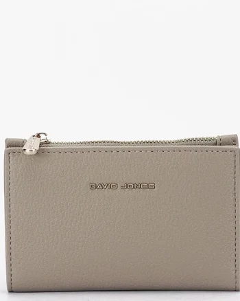 Portofel taupe deschis David Jones Paris P150 05