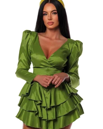 RUFFLE PART 2 DRESS