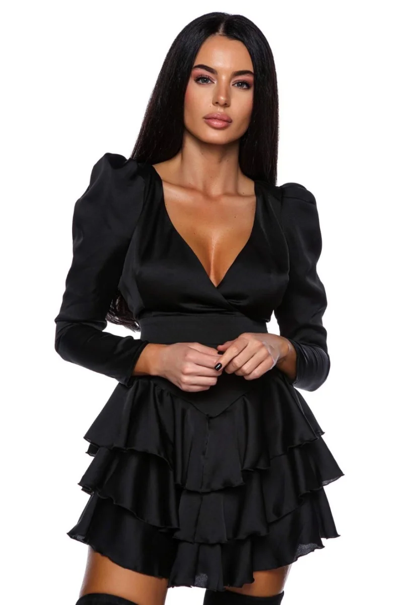 Ruffle dress NEGRU