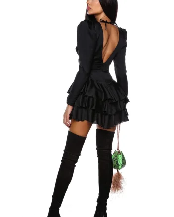 Ruffle dress NEGRU