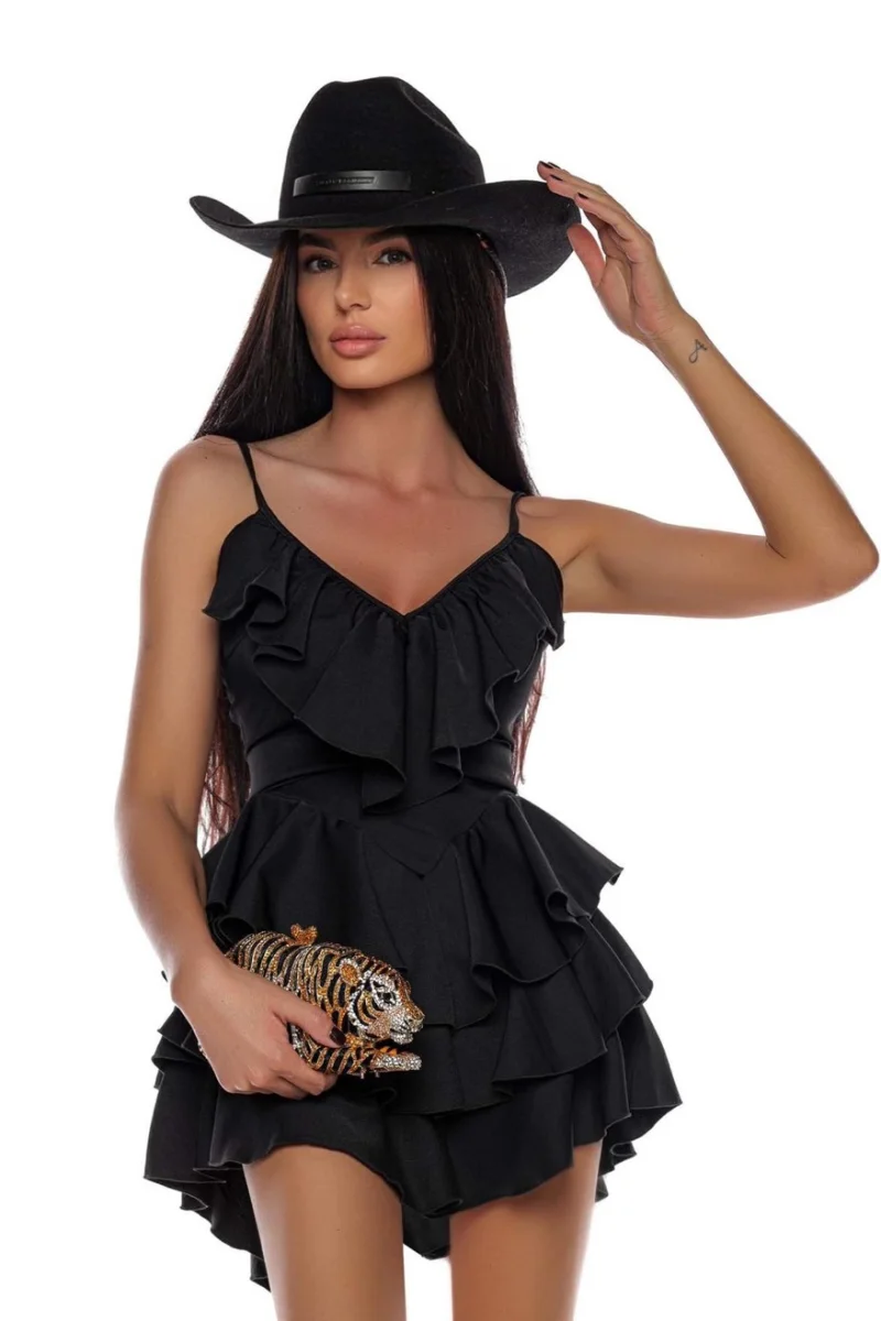 Russian style black white