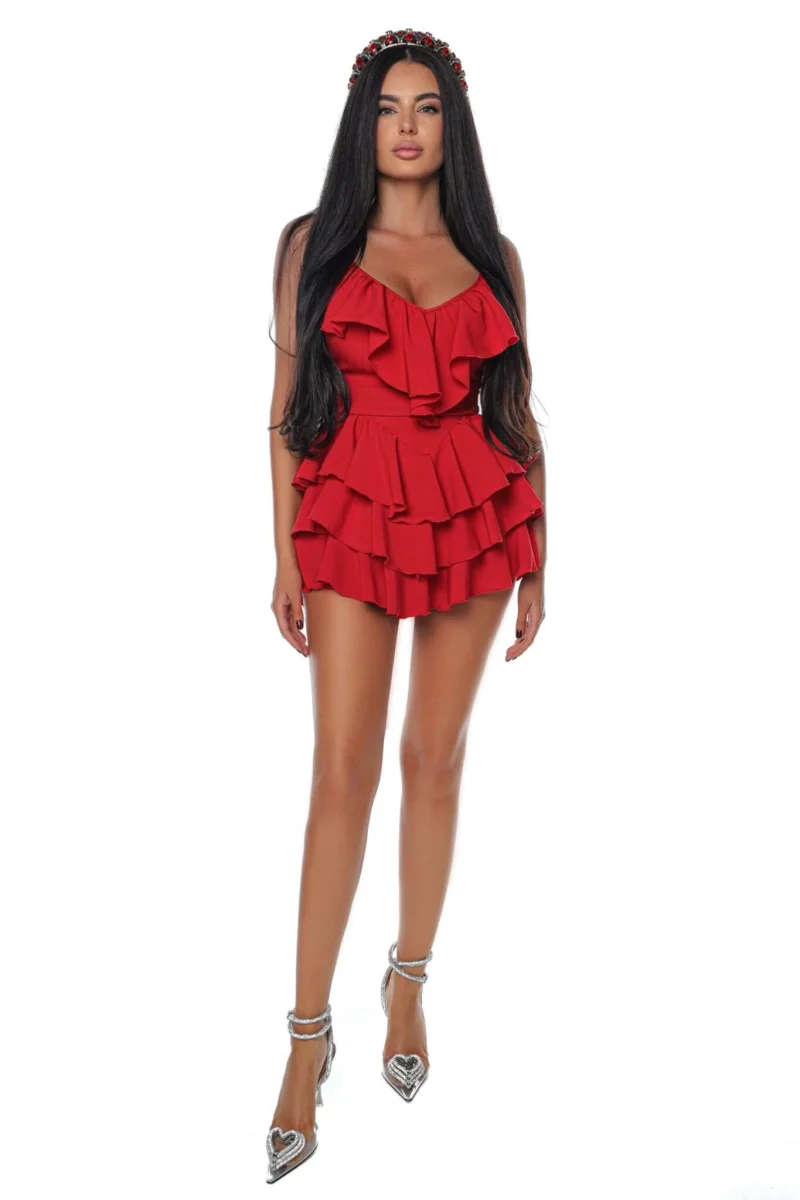 Red Russian Dress