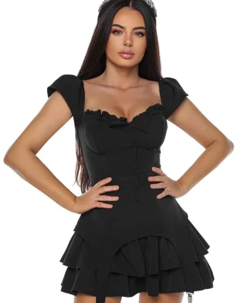 Rochie sexy cu portjartier