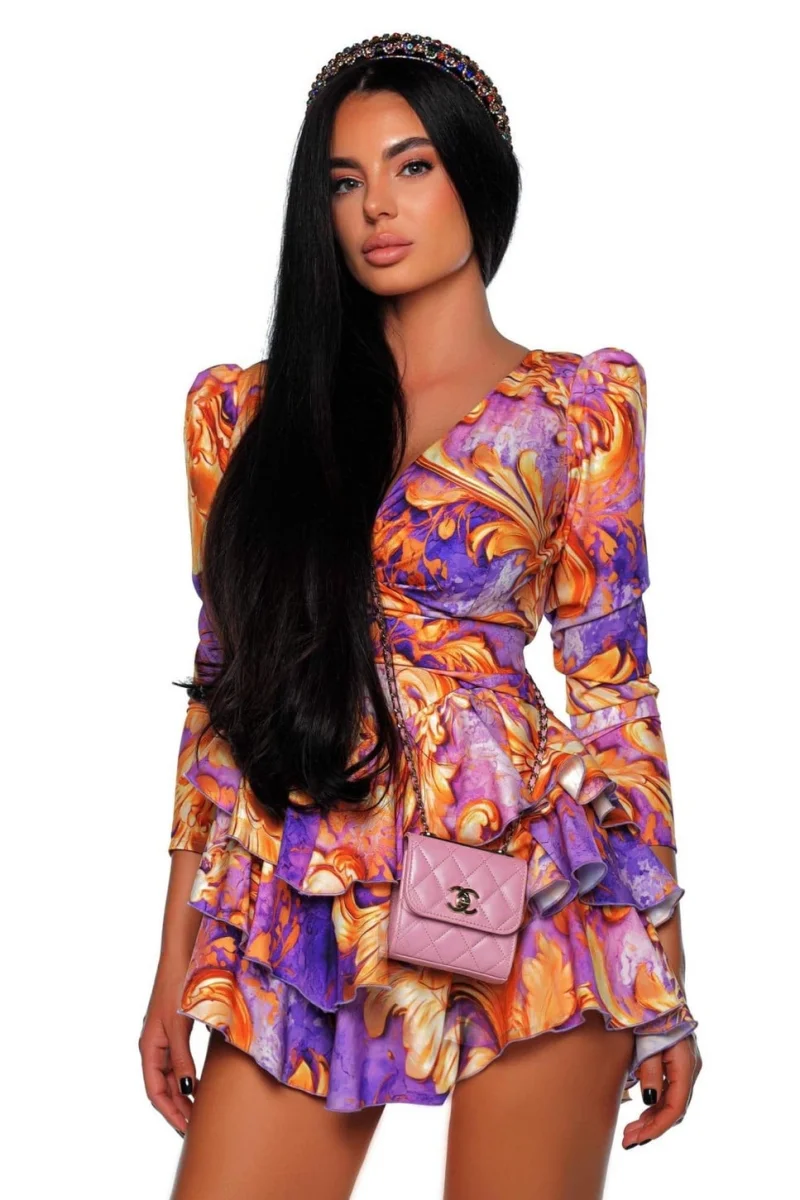 RUFFLE PRINT