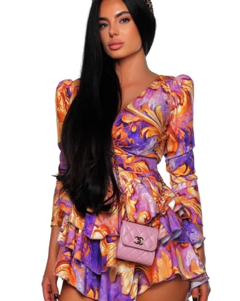 RUFFLE PRINT