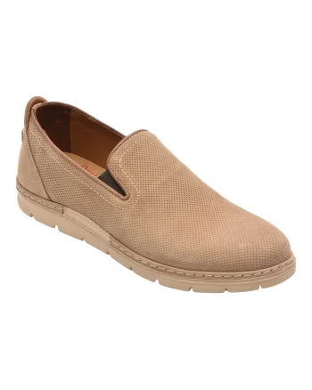 Pantofi OTTER bej, E1972, din nabuc