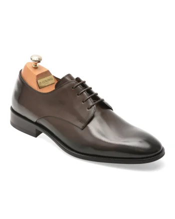 Pantofi eleganti LE COLONEL maro, 49817, din piele naturala