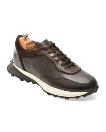 Pantofi sport LE COLONEL maro, 66746, din piele naturala