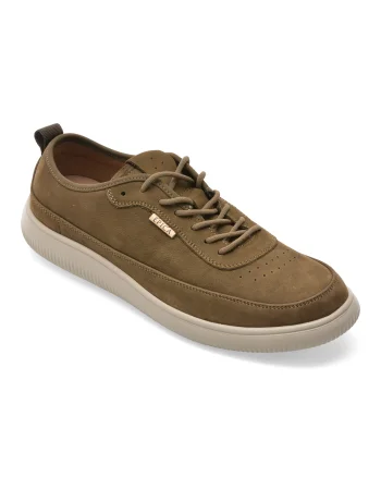 Pantofi sport EPICA gri, 52205, din piele naturala