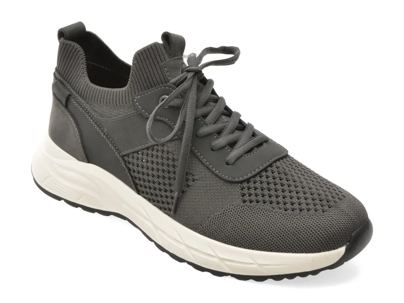 Pantofi sport OTTER gri, J260005, din material textil