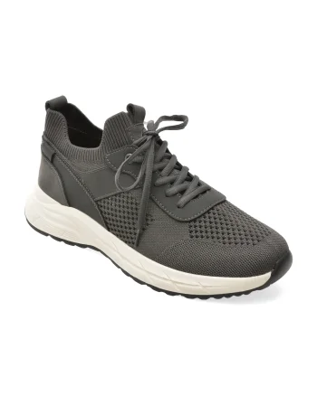 Pantofi sport OTTER gri, J260005, din material textil