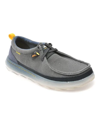 Mocasini JEEP bleumarin, 61090, din material textil