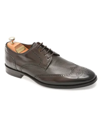 Pantofi eleganti LE COLONEL maro, 40944, din piele naturala