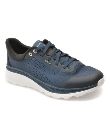 Pantofi sport GEOX bleumarin, U65HUB, din material textil