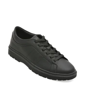 Pantofi sport ALDO negri, CITYSNEAKER 001, din piele ecologica