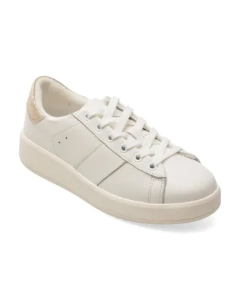 Pantofi sport ALDO albi, ADREI 172, din piele naturala