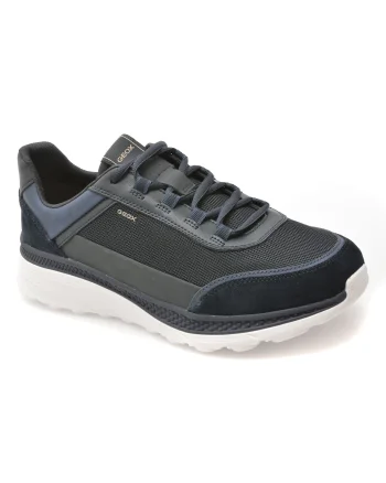 Pantofi sport GEOX bleumarin, U65HUC, din material textil