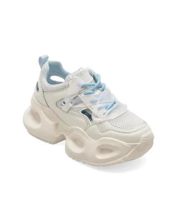 Pantofi sport FLAVIA PASSINI albi, 952, din piele naturala