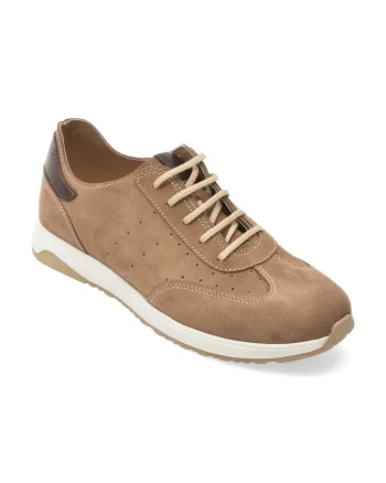 Pantofi sport OTTER gri, 2250, din piele intoarsa