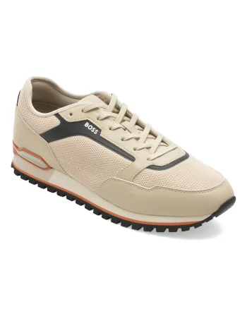 Pantofi sport BOSS bej, 7903, din material textil