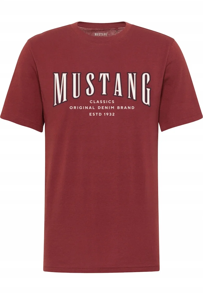Tricou Barbati,  Style Alex, Marime S, Rosu, Regular Fit, Bumbac, Design Clasic Casual, Maneca Scurta, Ideal Pentru Uz Zilnic