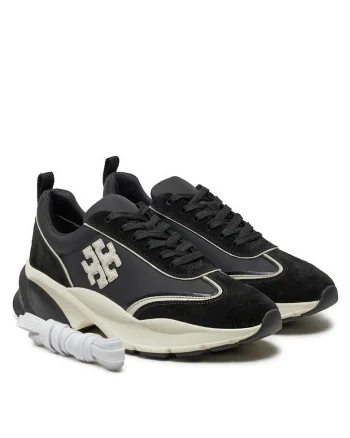 Pantofi sport dama,  161550 , piele naturala. negrfu