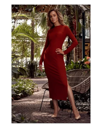 Rochie \ Poliester / Elastan, Galben