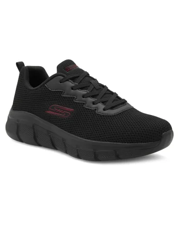 Pantofi sport barbati,  BOBS B FLEX, negru, tesatura,