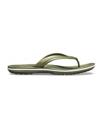 Slapi Flip Flops Pentru Barbati, Crocband 11033 Flip, Verde,
