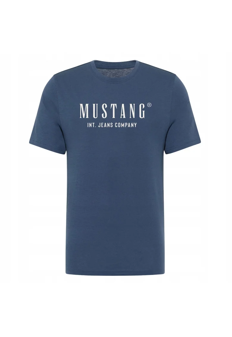 Tricou Pentru Barbati,  Albastru, Bumbac, Croiala Regular, Albastru