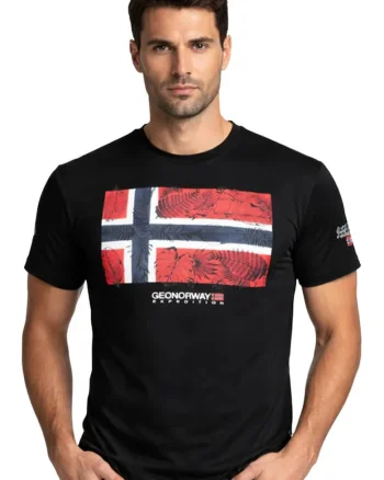 Tricou JPALM Negru (SZ2113H-GN) Barbati