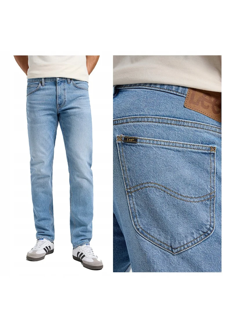Blugi Barbati,  Daren Zip Fly, Straight Fit, Albastru