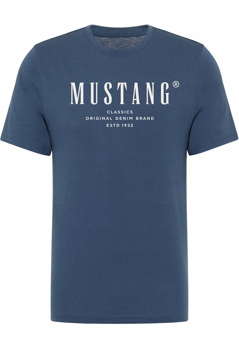 Tricou Barbati,  Alex, Bumbac, Croiala Regular Fit, albastru, Albastru