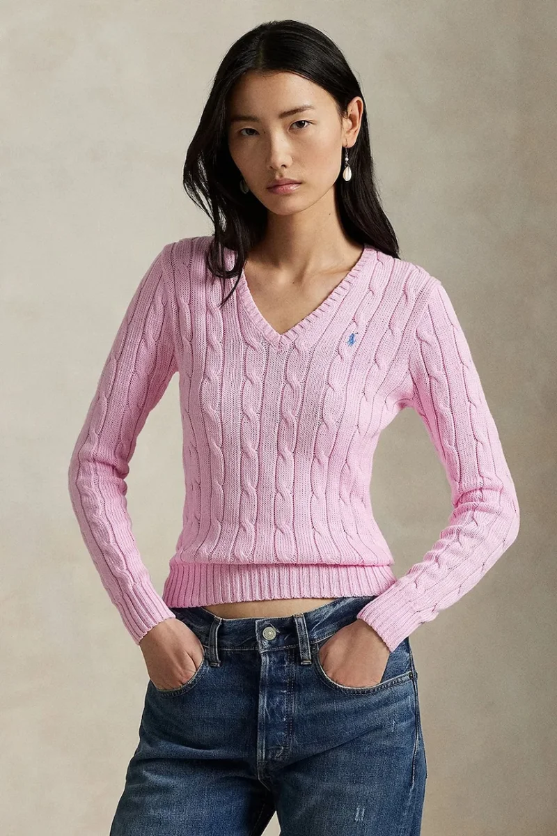 Polo Ralph Lauren pulover pentru femei din bumbac