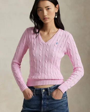 Polo Ralph Lauren pulover pentru femei din bumbac