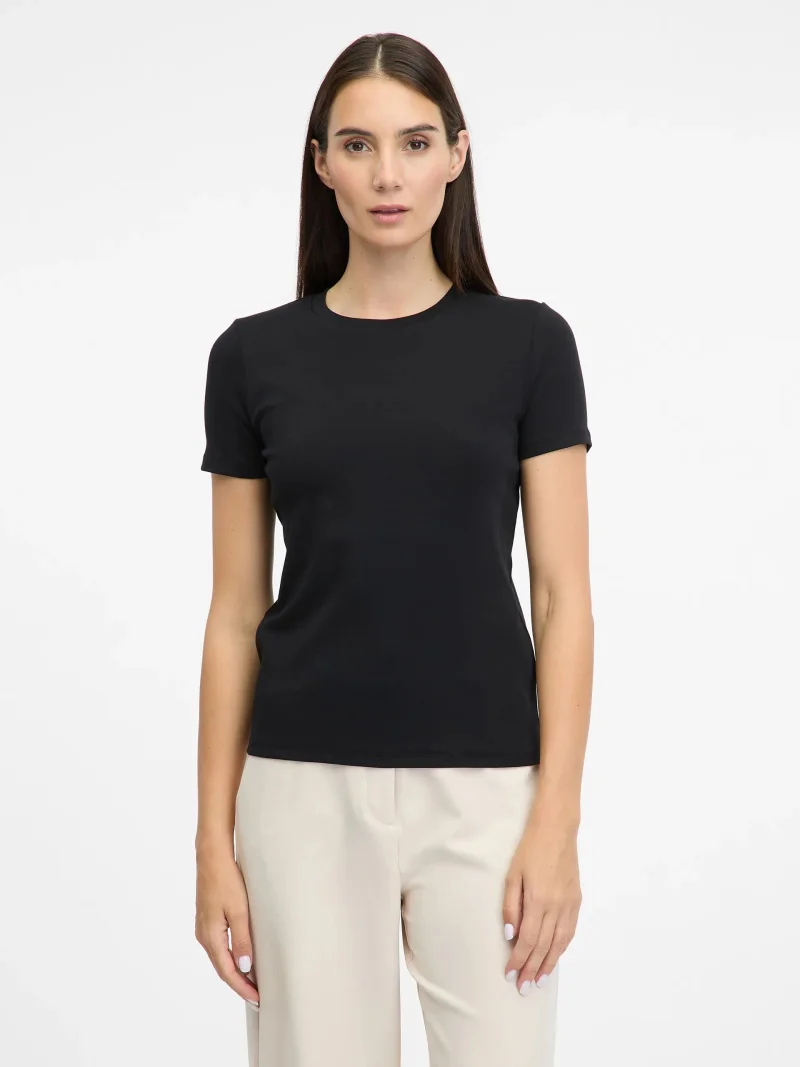 Tricou uni damă ORSAY negru - M
