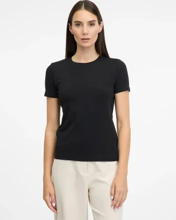 Tricou uni damă ORSAY negru - M